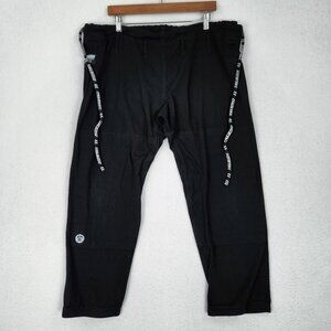 Tatami Pants Mens A3 Black Jiu Jitsu Gi Grappling Martial Arts Fightwear Adult